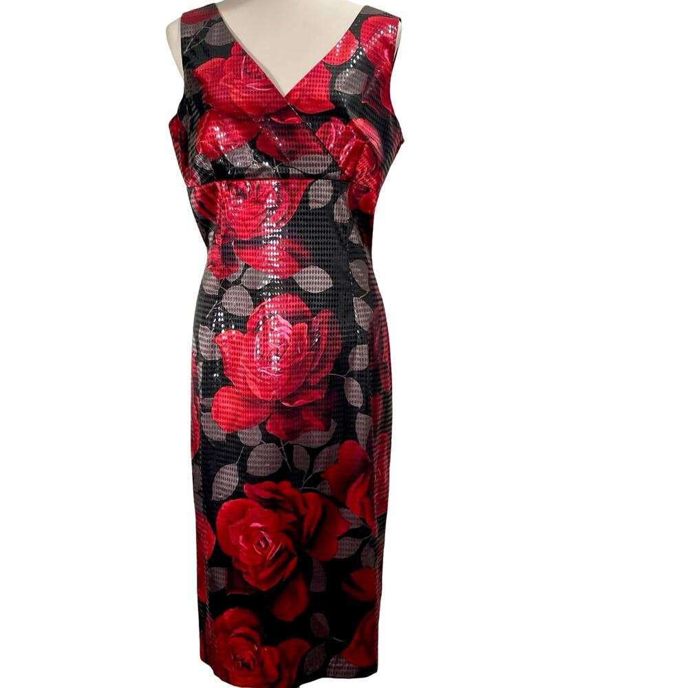Vintage La Belle Babydoll Slip Dress Dark Romantic Rose Whimsygoth Y2K 90s USA